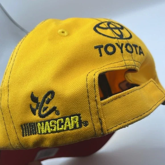 M&M'S Racing Velcro Hat Nascar Racing  - Bright Yellow - Picture 3 of 7